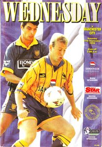 Sheffield Wednesday v Manchester City 1994/95